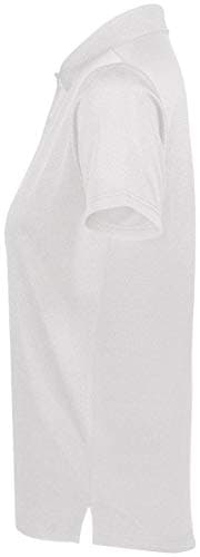 Holloway Prism Polo Shirt for Ladies 2Xl White Lightweight Breathable Stretchable Perfect for Tennis and Golf Solar Refl