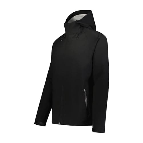 Holloway Men's Waterproof Rain Secure Shell Jacket for Hiking and Outdoor Activities