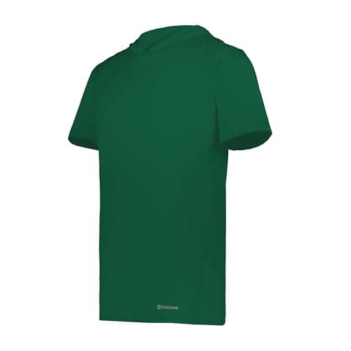 Coolcore Technology Men's Short Sleeve Hoodie for Outdoor Activities
| Breathable Short Sleeve Hoodie for Men with Cool