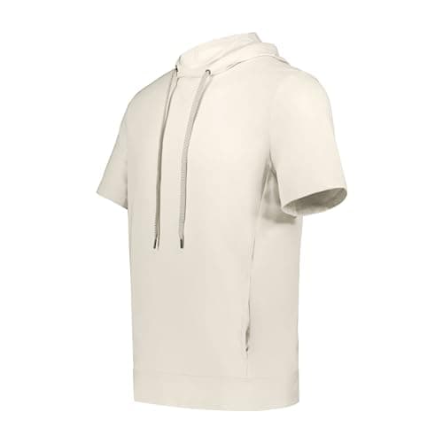 Holloway Ventura Soft Knit Short Sleeve Hoodie - Athletic Sweatshirt for Men Training Gym Casual Wear