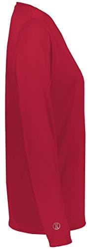Holloway Ladies Momentum Long Sleeve Tee 2Xl Scarlet - Warmth, Fashion, Layering Essential