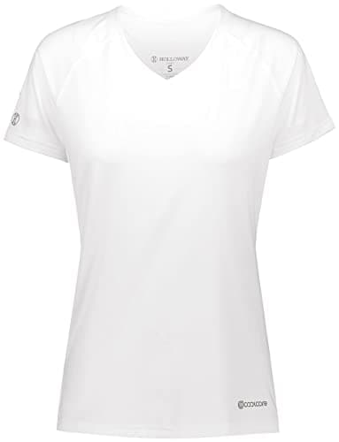 Holloway Sportswear Womens Electrify Coolcore® Tee White for Summer Fitness 
| Holloway Sportswear Womens Electrify Coo