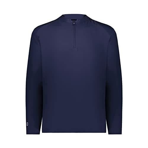 Holloway Men's Clubhouse Pullover Cage Jacket - Quarter Zip - Ultimate Comfort for Men - Versatile Outdoors & Indoor Wea