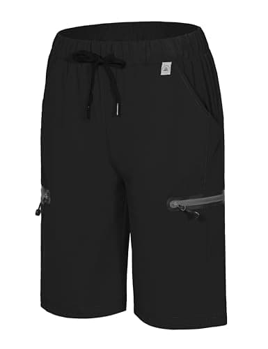 Mapamyumco Women's Hiking Cargo Shorts Ultra Stretch Quick Dry Lightweight for Camping Travel Golf