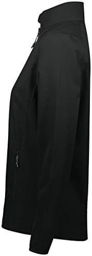 Holloway Sportswear Womens Featherlight Soft Shell Jacket M Black Lightweight Travel Essential Warm Windproof Breathable