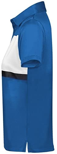 Holloway Sportswear Womens Prism Bold Polo XL Royal/White + Size XL + Women's Fashion + Outdoor Activities + Moisture Wi