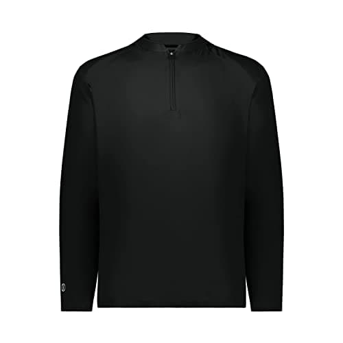 Holloway Men's Clubhouse Pullover Cage Jacket - Quarter Zip - Ultimate Comfort for Men - Versatile Outdoors & Indoor Wea