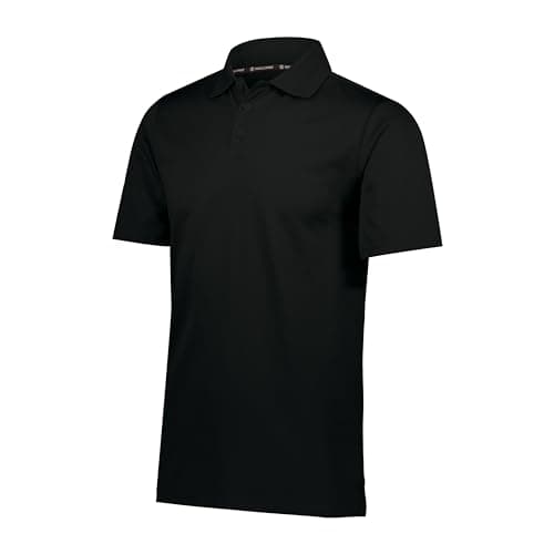 Holloway Men's Prism Polo + Technical Fabric + Active Men + Outdoor Activities + Quick Dry + Medium Fit + 100% Polyester