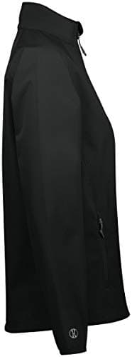 Holloway Sportswear Womens Featherlight Soft Shell Jacket M Black Lightweight Travel Essential Warm Windproof Breathable