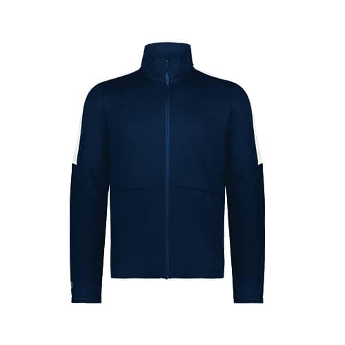 Holloway Men's Crosstown Jacket Warm Fleece Jogger Jacket for Outdoor FallWinter Activities Adjustable Hood Stretch Fabr