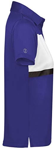 Holloway Ladies Prism Bold Polo 2Xl Purple/White - Technical Performance Polo Shirt for Outdoor Activities