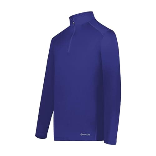 Holloway Men's 1/4 Zip Pullover Powered by Coolcore for Men in Office Work
| Holloway Men's 1/4 Zip Pullover Powered by