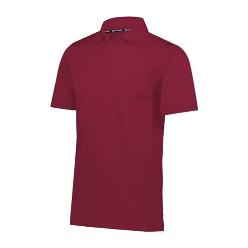 Holloway Men's Prism Polo + Technical Fabric + Active Men + Outdoor Activities + Quick Dry + Medium Fit + 100% Polyester