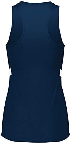 Holloway Ladies Pr Max Compression Jersey 2Xl Navy/White + Core keywords: sports compression shirt + Attributes: moistur