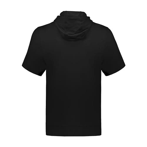 Holloway Ventura Soft Knit Short Sleeve Hoodie - Athletic Sweatshirt for Men Training Gym Casual Wear