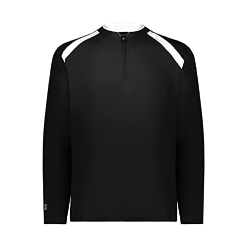 Holloway Men's Clubhouse Pullover Cage Jacket - Quarter Zip - Ultimate Comfort for Men - Versatile Outdoors & Indoor Wea