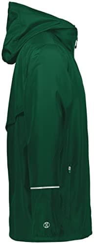 Holloway Sportswear Packable Full Zip Jacket Dark Green Outdoor Activity Jacket Lightweight Fast Drying
| Holloway Spor