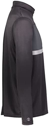 Holloway Sportswear Prism Bold 1/4 Zip Pullover for Men in XL Black/Carbon  
Holloway Sportswear Prism Bold 1/4 Zip Pull