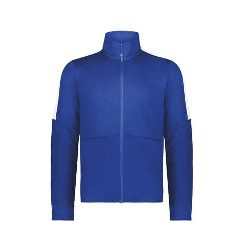 Holloway Men's Crosstown Jacket Warm Fleece Jogger Jacket for Outdoor FallWinter Activities Adjustable Hood Stretch Fabr