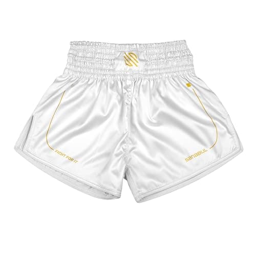 Sanabul Gold Strike Muay Thai Shorts for Men | Kickboxing Shorts  
Sanabul Gold Strike Muay Thai Shorts for Women | Kick