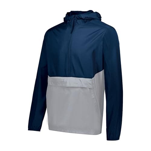 Holloway Men's Pack Pullover + Warmth + Outdoor Adventures + Lightweight + Moisture-Wicking + Spacious Pockets + Durable
