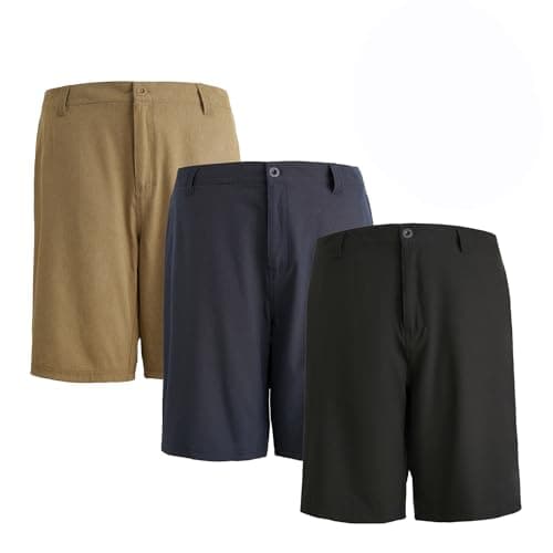Facitisu Men's Hybrid Shorts for Golf Quick Dry Casual Walk
| Facitisu Men's Chino Hybrid Shorts Athletic Quick Dry Boa