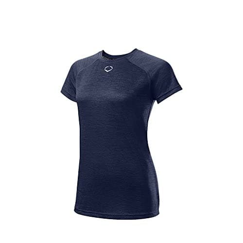 EvoShield Women's Fx Short Sleeve Training Tee + Moisture Wicking + Active Women Athletes + Gym and Fitness Studio + Bre