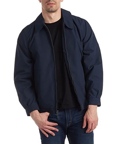 Perry Ellis Golf Jacket Microfiber Lightweight Waterproof Full Zip Windbreaker For MenSizes S–3XL