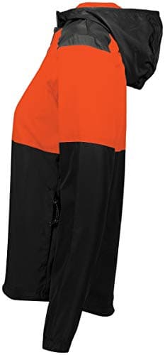 Holloway Sportswear Womens SeriesX Jacket Black/Orange Warm Running Jacket for Women