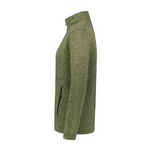 Holloway Women's Alpine Fleece 1/4 Zip Pullover + Warmth + Outdoor Activities + Layering + Moisture Wicking + 90g/M2 + C