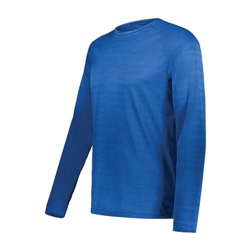 Holloway Men's Pro Long Sleeve Tee + Formal Wear + ProfessionalOffice + Temperature Regulation + 100% Polyester + Multip
