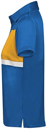 Holloway Ladies Prism Bold Polo 2XL Royal/Gold