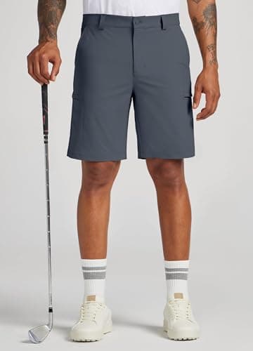 Willit Men's Quick Dry Golf Shorts for Casual Wear with Multiple Pockets
| Willit Men's Stretch Casual Golf Shorts Perf