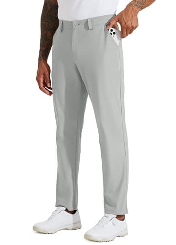 Willit Mens Quick Dry Golf Pants Stretch Slim Fit Casual Work with Pockets
| Willit Mens Quick Dry Golf Pants 30"/32" S