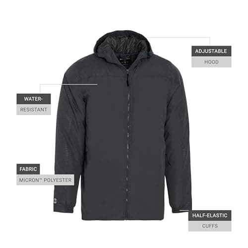 Holloway Bionic Hooded Jacket for Men - All-Weather Athletic Gear with Advanced Thermal Regulation and Durable Design
|