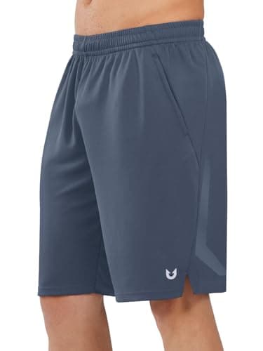 NORTHYARD Men's Athletic Quick Dry Lightweight Basketball Shorts with Zipper Pockets for Running and Gym
| NORTHYARD Me