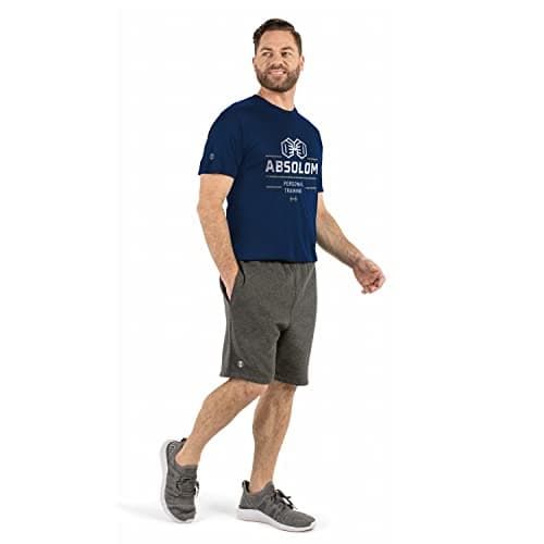 Holloway Men's 60/40 Fleece Shorts for Outdoor Adventures Warm Comfort and Stretch Fit