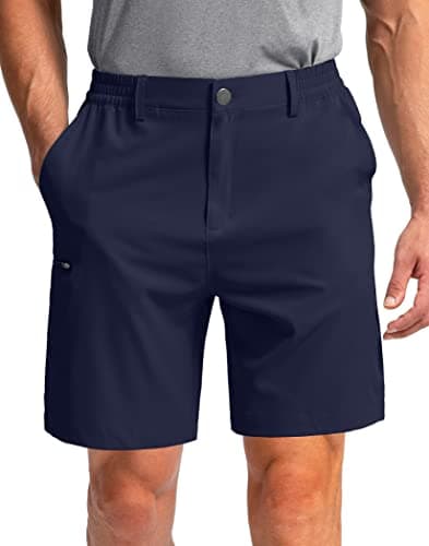 Pinkbomb Men's Quick Dry Golf Shorts with 6 Pockets for Hiking and Work
| Pinkbomb Men's Stretch Golf Shorts with 6 Poc