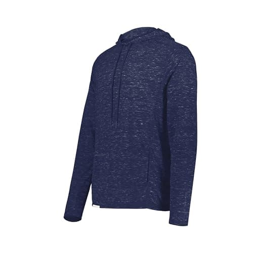 Holloway Men's Warm Monterey Hoodie for Outdoor ActivitiesHeat Retaining Fleece Hoodie, Men's Large, Black, Winter Gear,
