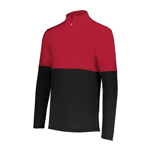Holloway Men's Momentum Team 1/4 Zip Pullover Premium Fleece Men's Tech Tee for Outdoor Activities
| Holloway Men's Mom