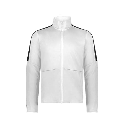 Holloway Men's Crosstown Jacket Warm Fleece Jogger Jacket for Outdoor FallWinter Activities Adjustable Hood Stretch Fabr