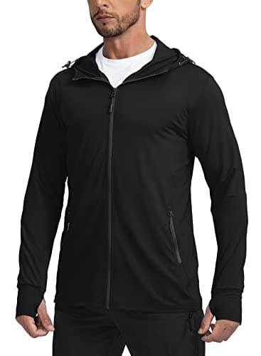 Men's UPF 50+ Light Jacket for Hiking Sun Protection
| Men's Full Zip Sun Protection Hoodie for Fishing
| Men's Long Sl