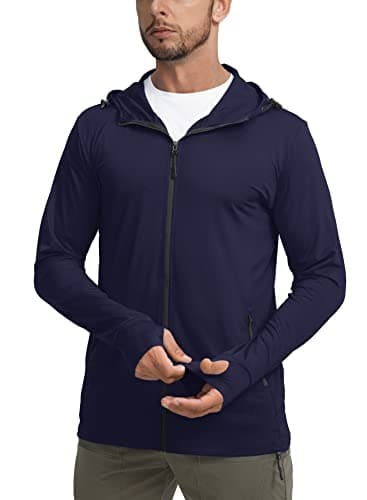 Men's UPF 50+ Light Jacket for Hiking Sun Protection
| Men's Full Zip Sun Protection Hoodie for Fishing
| Men's Long Sl