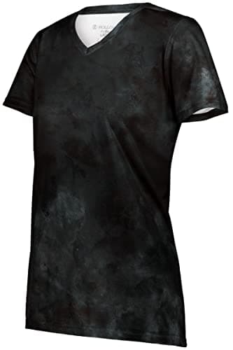 Holloway Women's Cotton-Touch Poly Tee + Comfort + Office Workers + Temperature Regulation + Unisex + Slim Fit + Sizes: