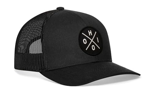 HAKA State City Trucker Hat Adjustable Baseball Hat for Men & Women
| HAKA Mesh Snapback Outdoor Black Golf Hat for Men