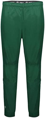 Holloway Sportswear SeriesX Pant for Men: Breathable Moisture-Wicking Fitness Pant, XL, Dark Green/White, Enhanced Swea