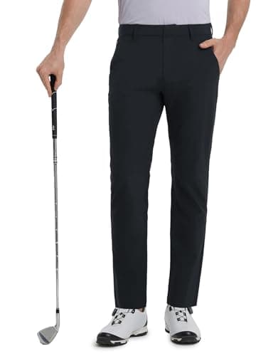 M MAELREG Men's Stretch Lightweight 5 Pockets Golf Pants - Casual Trousers for Men Water-Resistant 30"/32"/34"