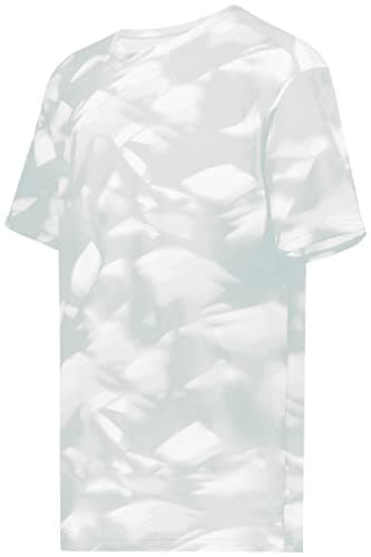 Holloway Men's Stock Cotton-Touch Poly Tee + Comfort + Outdoor + Lightweight + Stretchy + Medium Size + 100% Polyester +