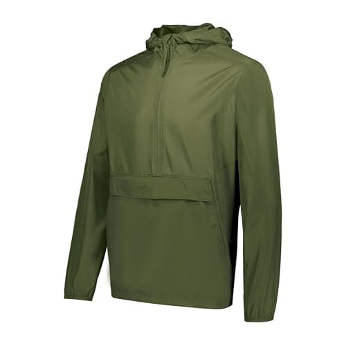 Holloway Men's Pack Pullover + Warmth + Outdoor Adventures + Lightweight + Moisture-Wicking + Spacious Pockets + Durable