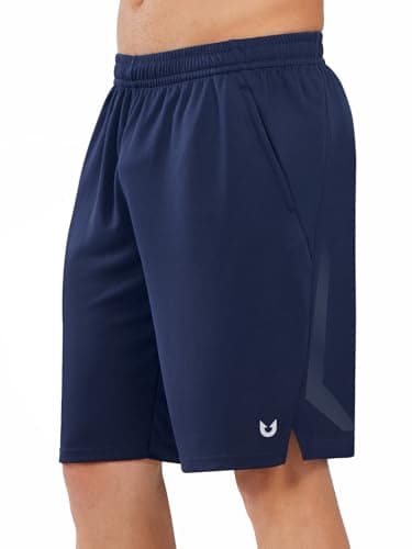 NORTHYARD Men's Athletic Quick Dry Lightweight Basketball Shorts with Zipper Pockets for Running and Gym
| NORTHYARD Me